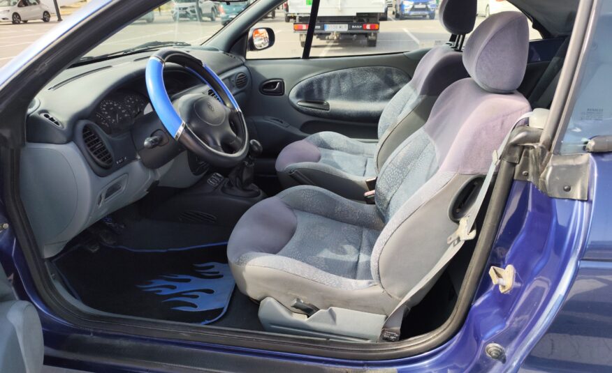 RENAULT MEGANE CABRIO 1.6 GASOLINA 90 CV 1998 160.000 KM MANUAL