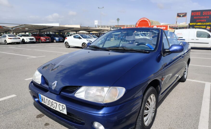 RENAULT MEGANE CABRIO 1.6 GASOLINA 90 CV 1998 160.000 KM MANUAL