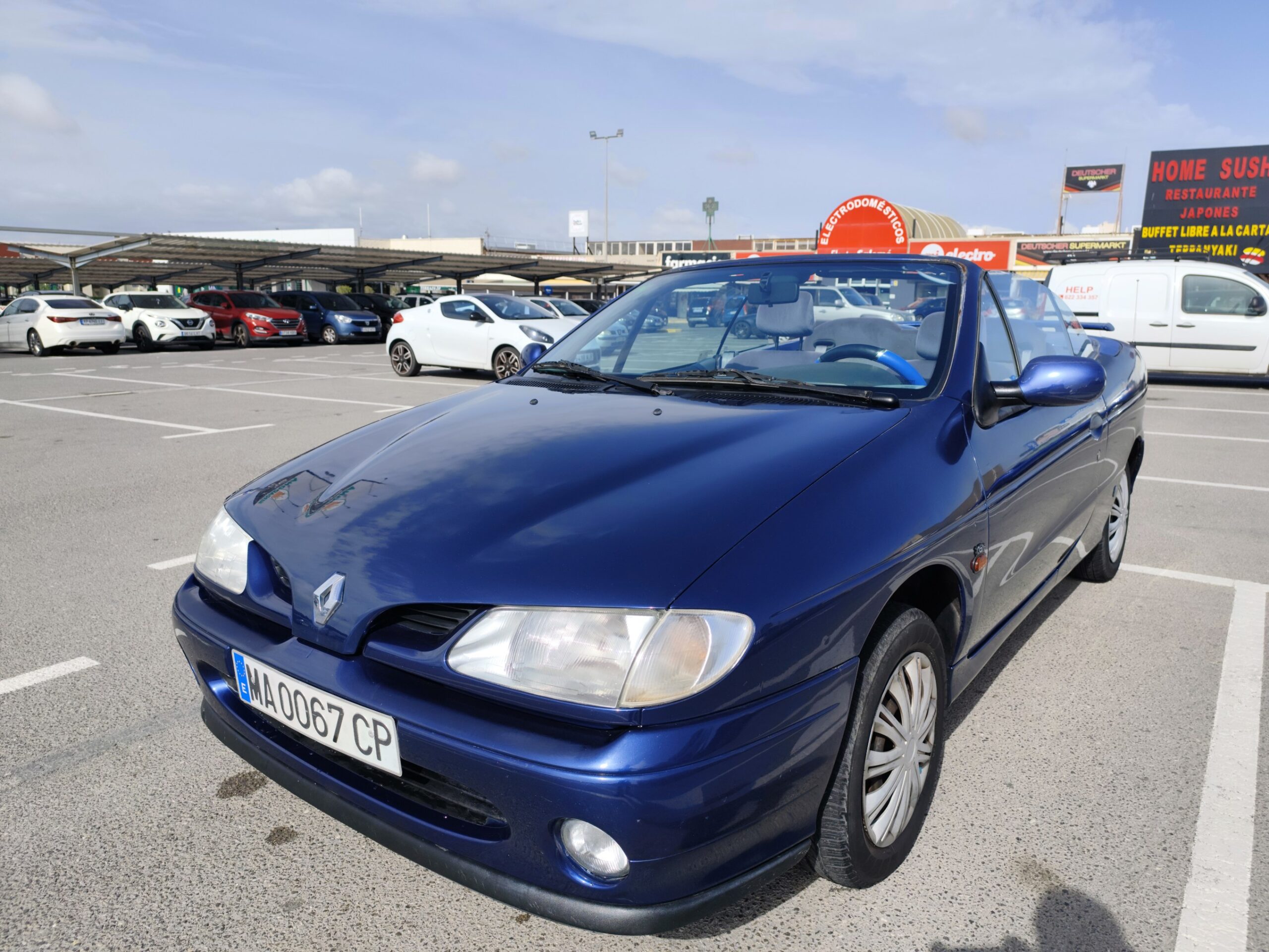 RENAULT MEGANE CABRIO 1.6 GASOLINA 90 CV 1998 160.000 KM MANUAL