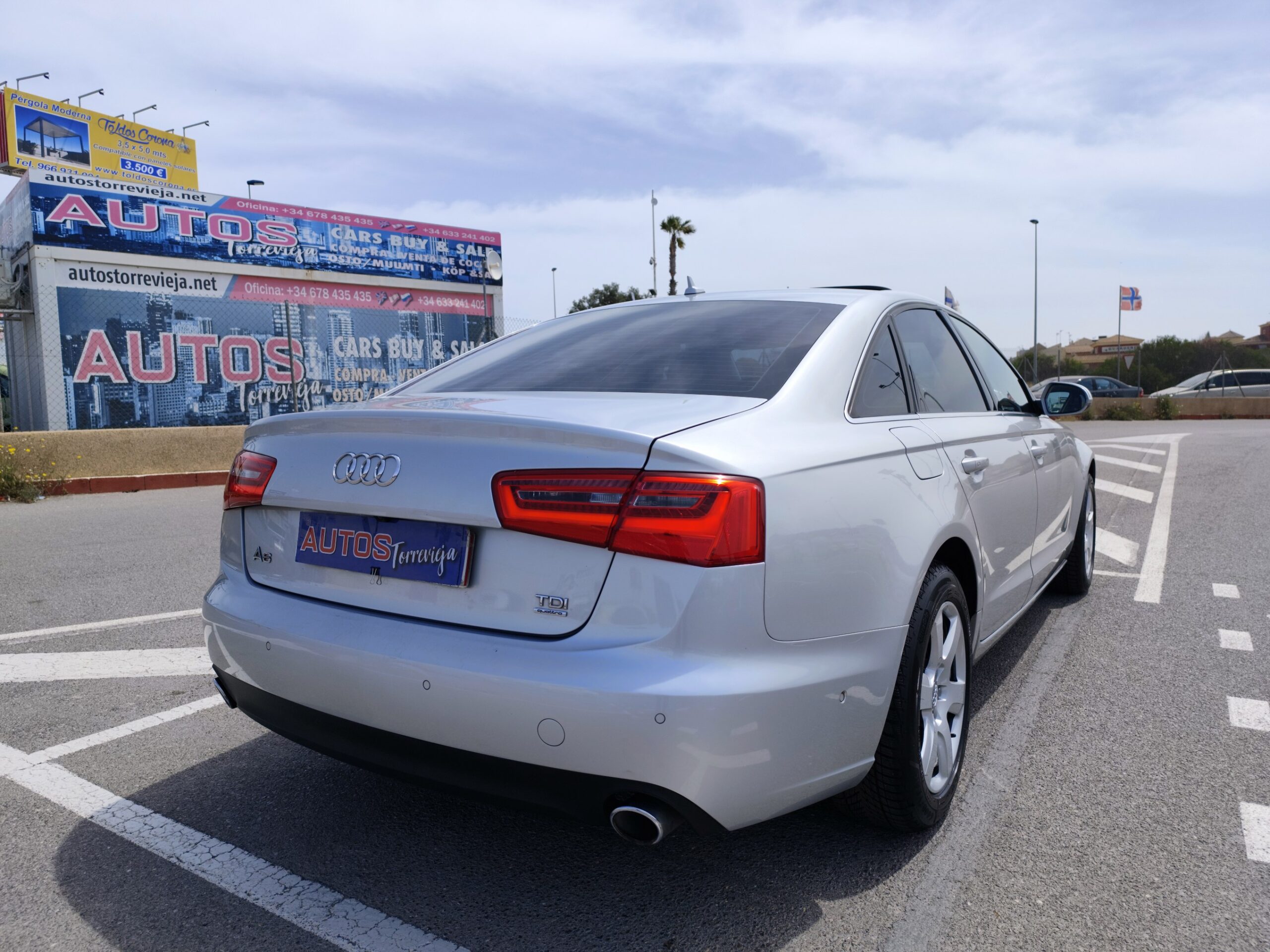 AUDI A-6 QUATTRO 3.0 DIESEL 245 CV 2012 253.000 KM AUTOMATICO