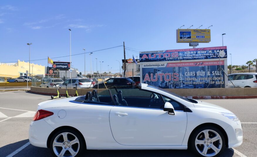 PEUGEOT 308cc CABRIO 2.0 HDI DIESEL 136 CV 2009 106.000 KM AUTOMATICO