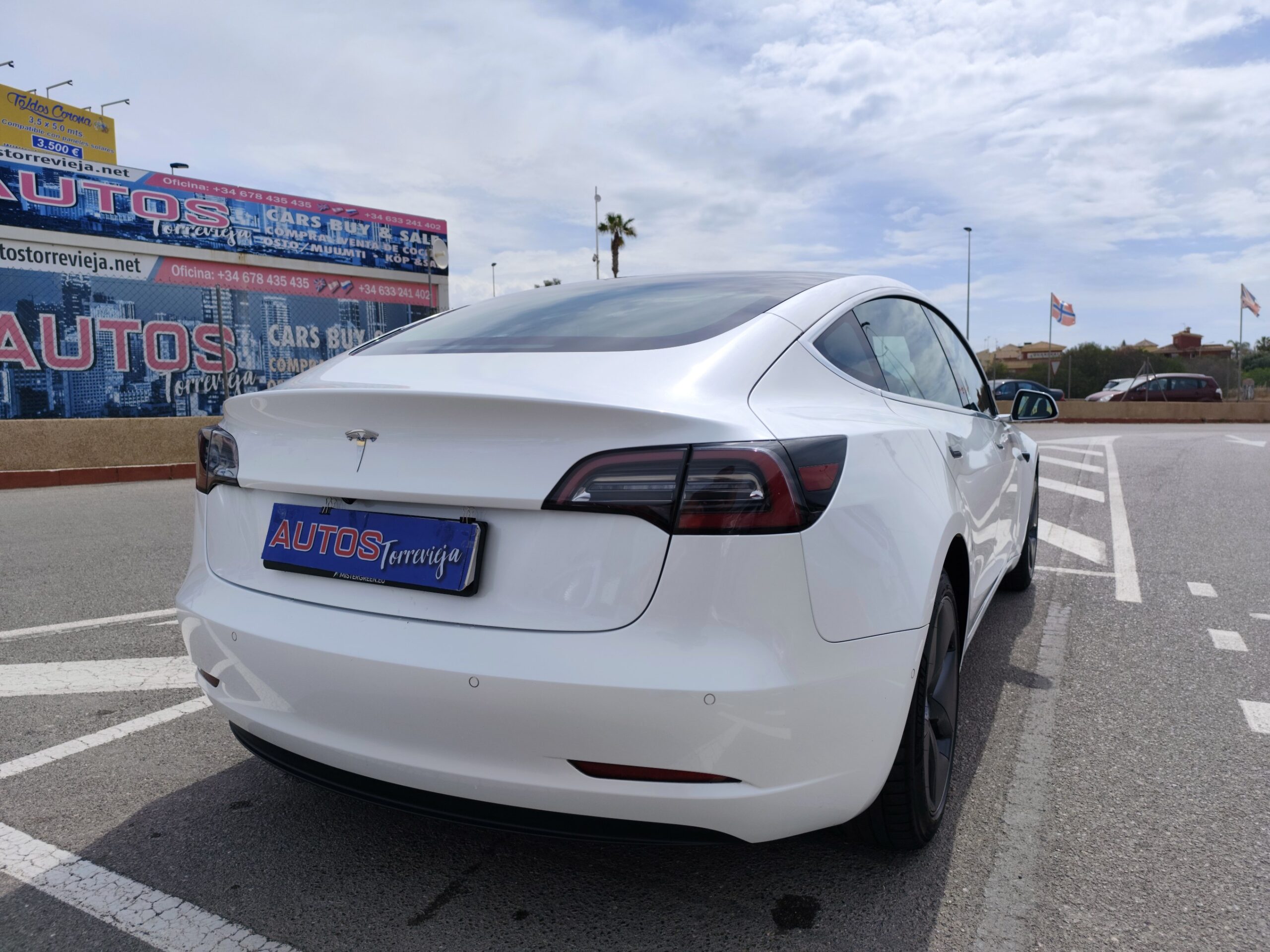 TESLA MODEL 3 STANDART PLUS  258 CV 335 KM AUTONOMIA 121.000 KM  2019 AUTOMATICO