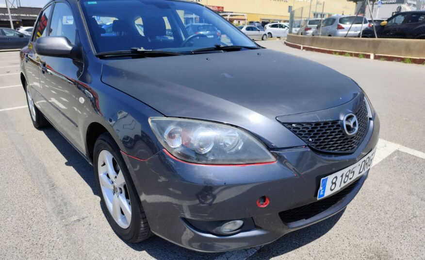 MAZDA 3 1.6 DIESEL 109 CV 262.000 KM 2005 MANUAL
