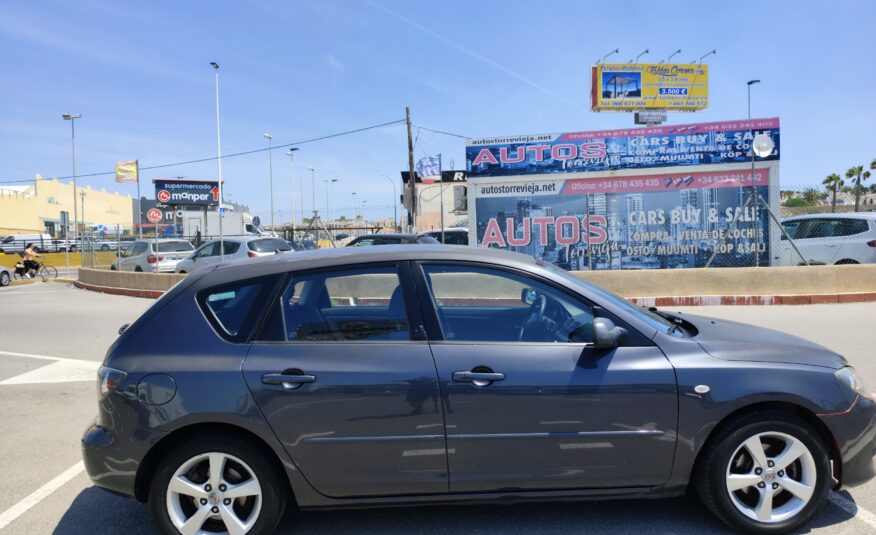 MAZDA 3 1.6 DIESEL 109 CV 262.000 KM 2005 MANUAL