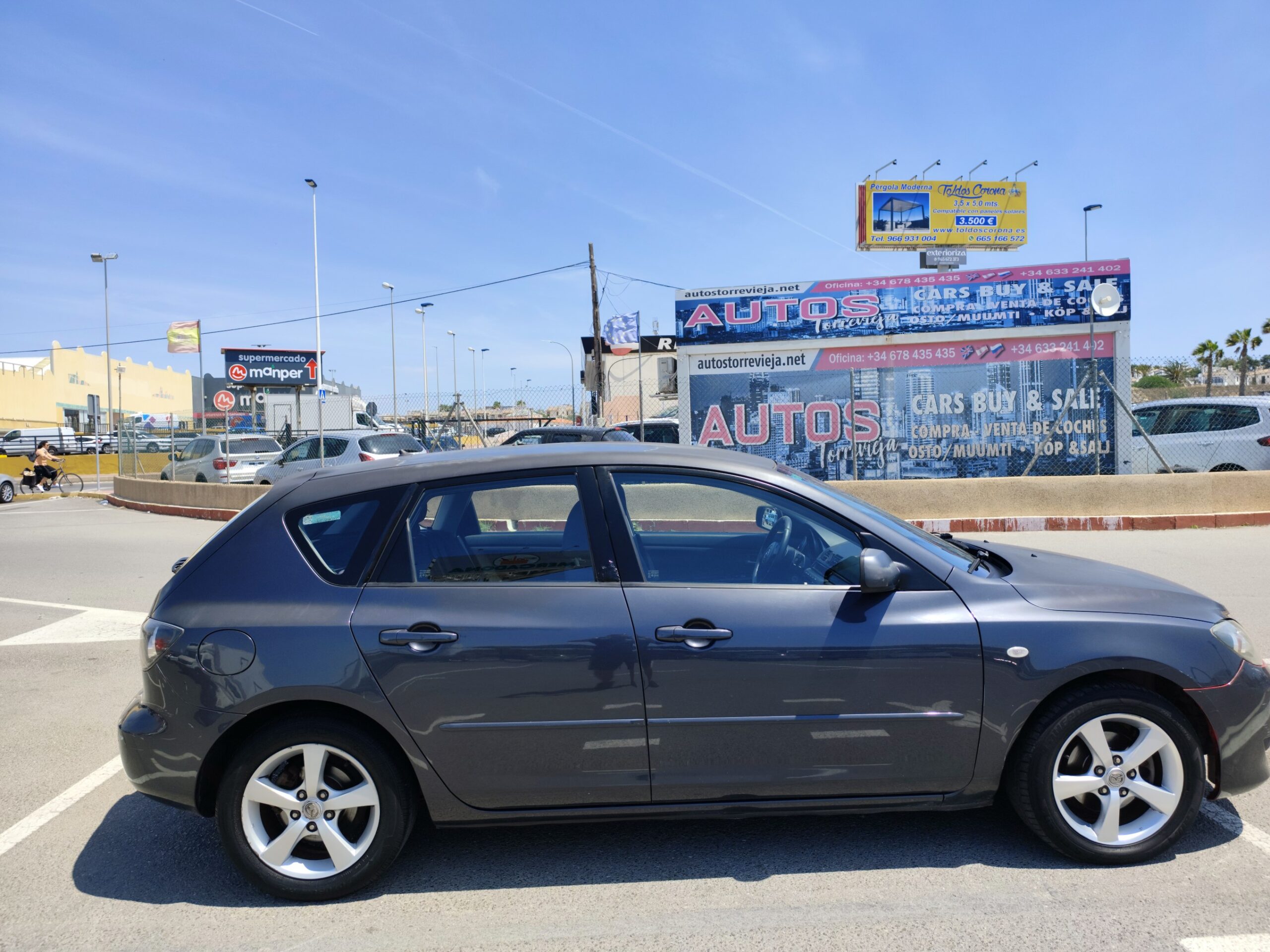 MAZDA 3 1.6 DIESEL 109 CV 262.000 KM 2005 MANUAL