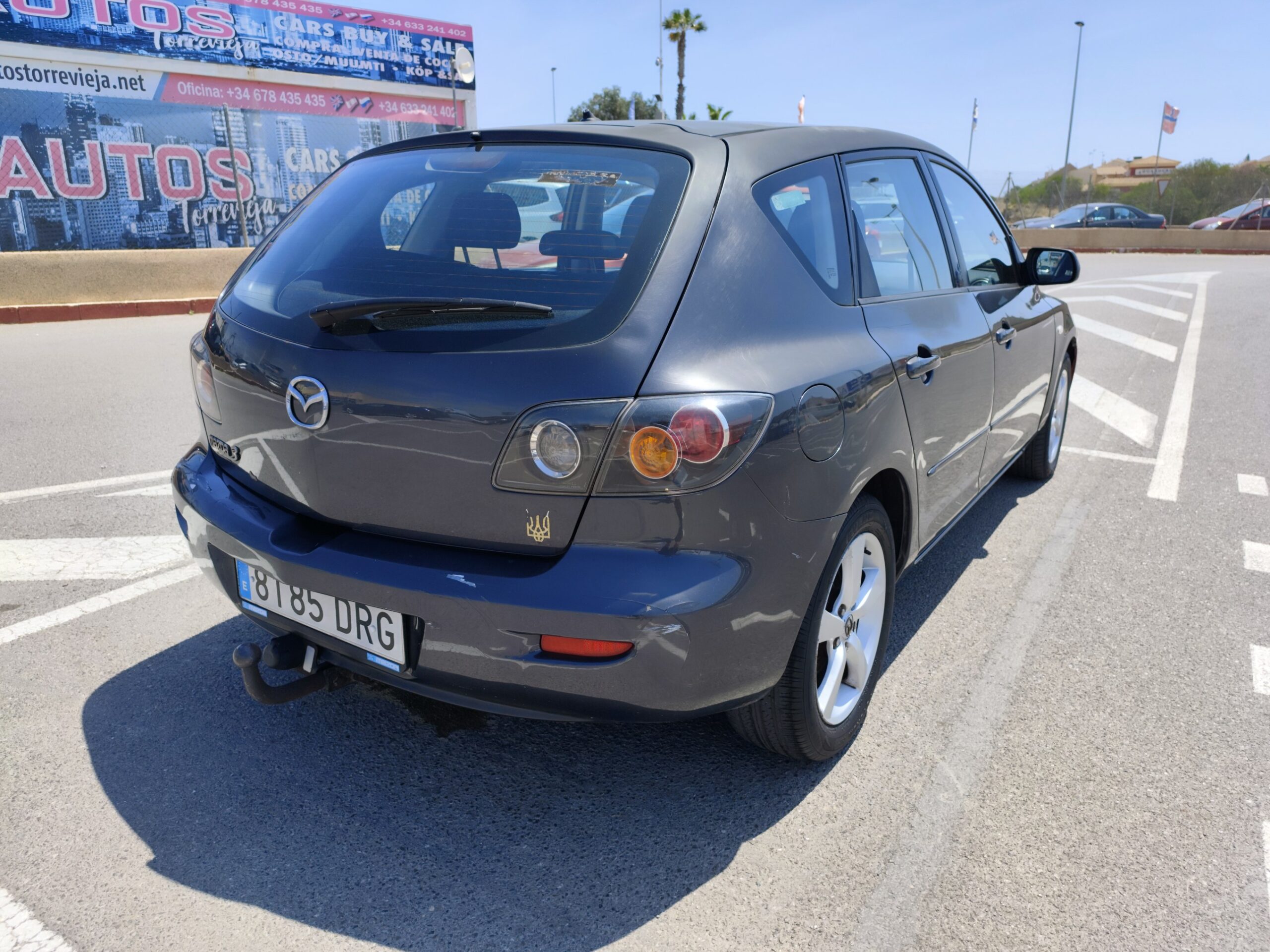 MAZDA 3 1.6 DIESEL 109 CV 262.000 KM 2005 MANUAL