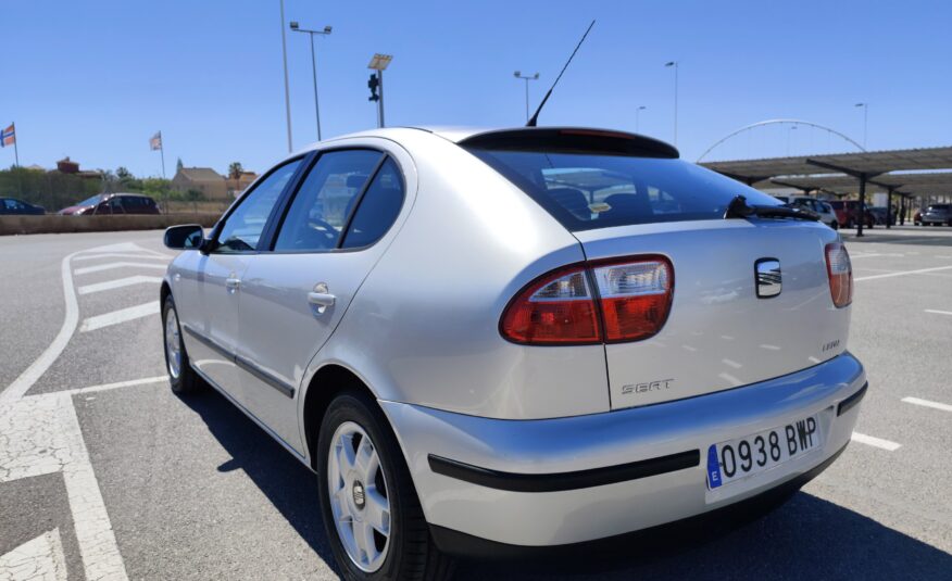 SEAT LEON 1.6 GASOLINA 105 CV 83.000 KM 2002 MANUAL