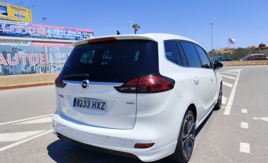 OPEL ZAFIRA 2.0 DIESEL 165 CV 156.000 KM 2014 7 PLAZAS AUTOMATICO