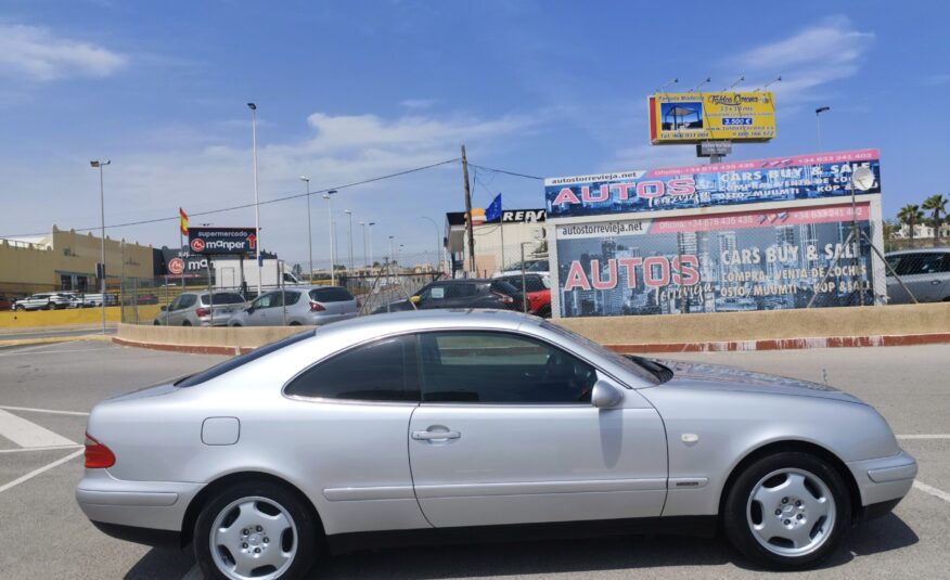 MERCEDES-BENZ CLK KOMPRESSOR 230 2.3 GASOLINA 193 CV 148.000 KM 1999 AUTOMATICO