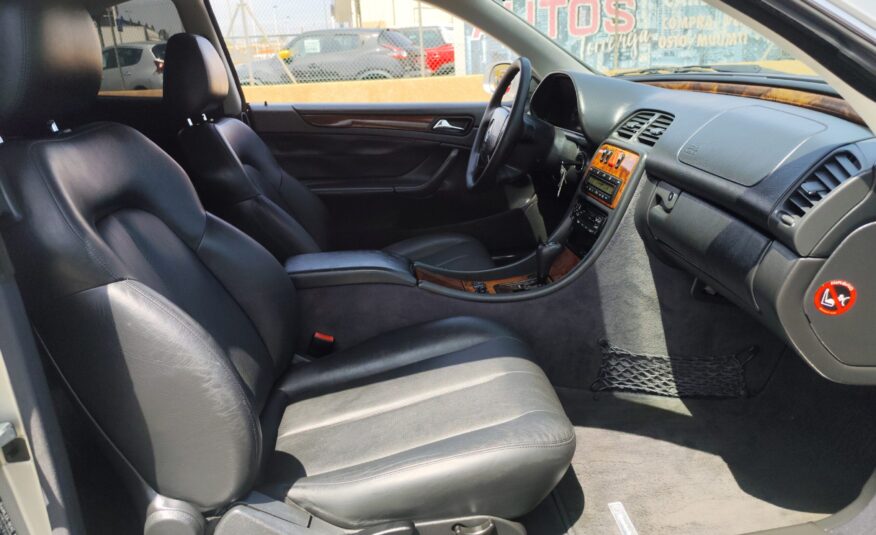 MERCEDES-BENZ CLK KOMPRESSOR 230 2.3 GASOLINA 193 CV 148.000 KM 1999 AUTOMATICO