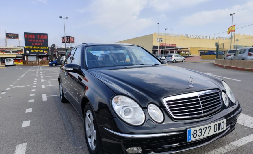 MERCEDES-BENZ E-270 2.7 DIESEL 177 CV 2002 252.000 KM AUTOMATICO