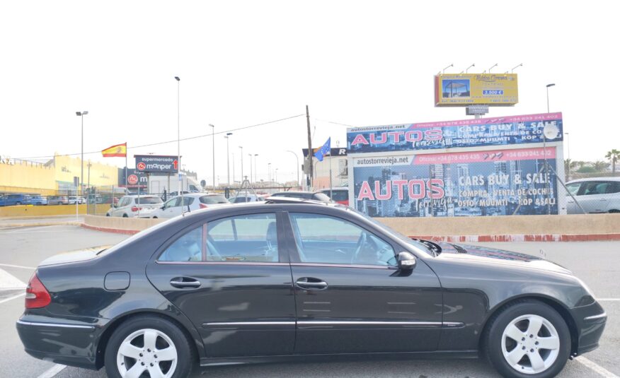 MERCEDES-BENZ E-270 2.7 DIESEL 177 CV 2002 252.000 KM AUTOMATICO