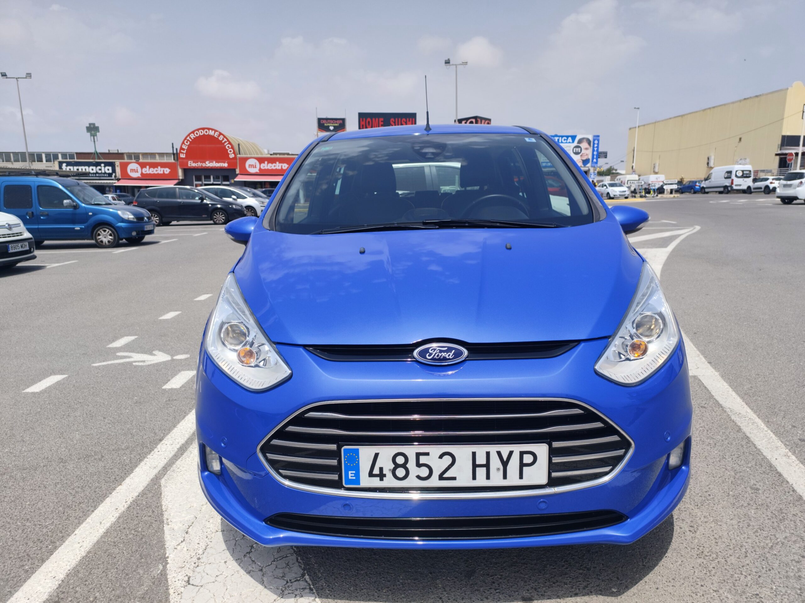 FORD B-MAX 1.6 GASOLINA 105 CV SOLO 58.000 KM 2014 AUTOMATICO