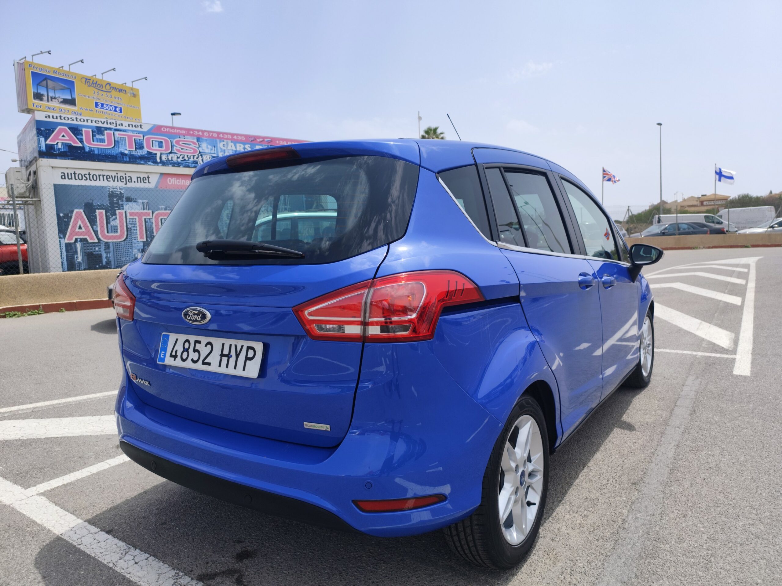 FORD B-MAX 1.6 GASOLINA 105 CV SOLO 58.000 KM 2014 AUTOMATICO