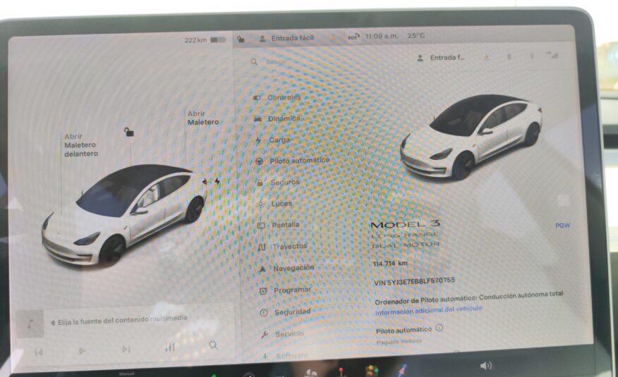 TESLA MODEL 3 LONG RANGE DUAL MOTOR AUTONOMIA 500 KM 346 CV 115.000 KM  AUTOMATICO