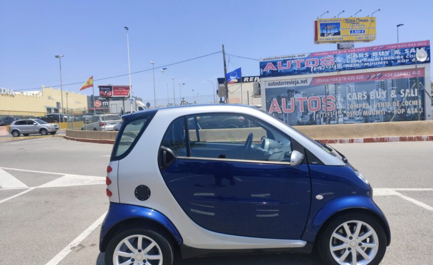 SMART FORTWO 0.7 GASOLINA 61 CV 100.000 KM 2005 AUTOMATICO