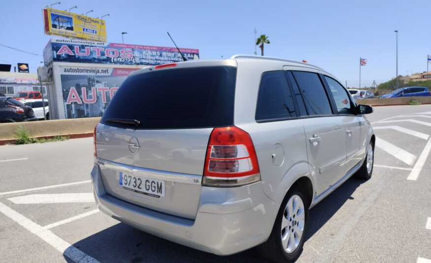 OPEL ZAFIRA 1.6 GASOLINA 115 CV 135.000 KM 2008 MANUAL