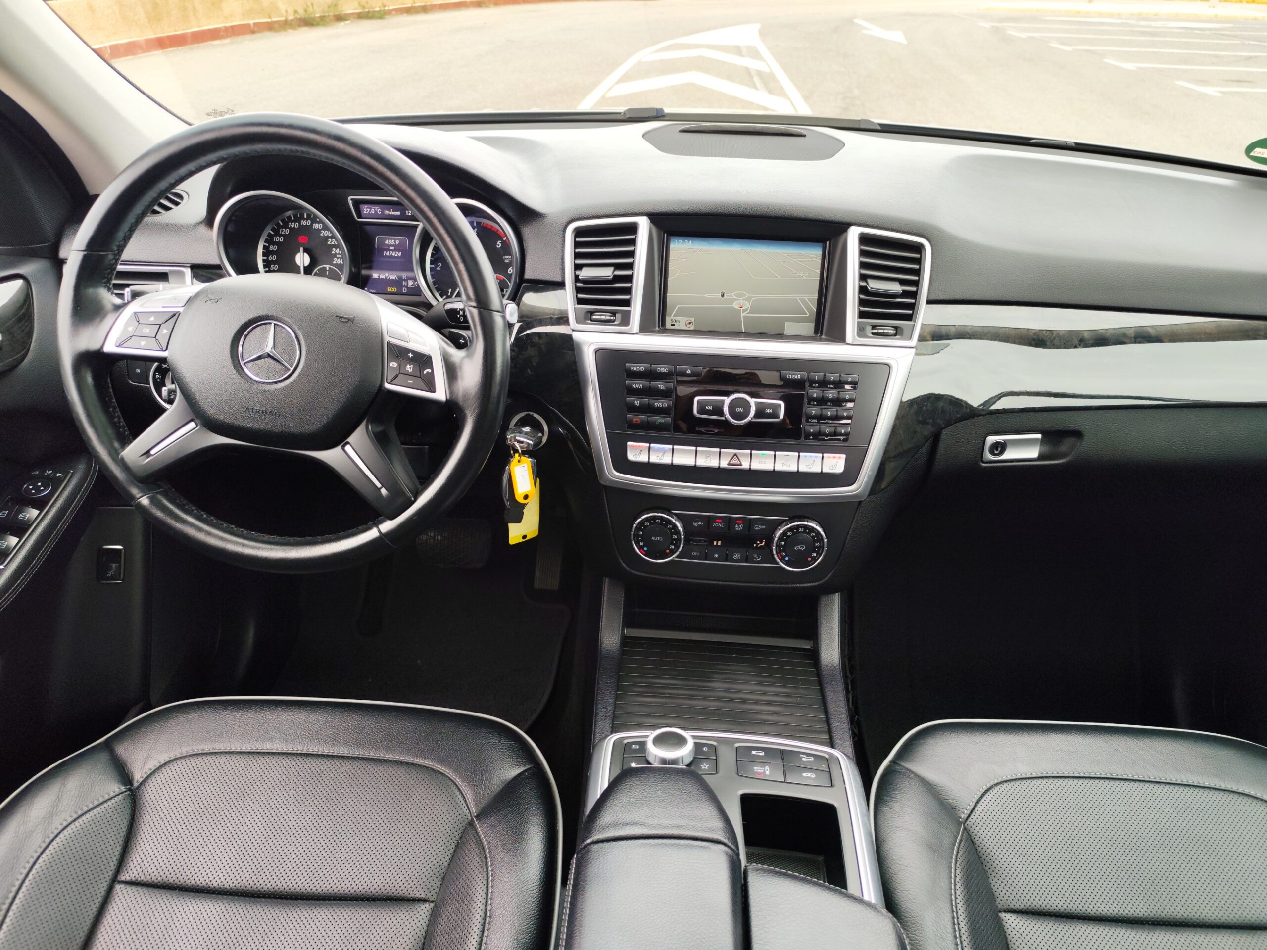 MERCEDES-BENZ ML 350 BLUETEC 3.0 DIESEL 258 CV 2013 147.000 KM AUTOMATICO