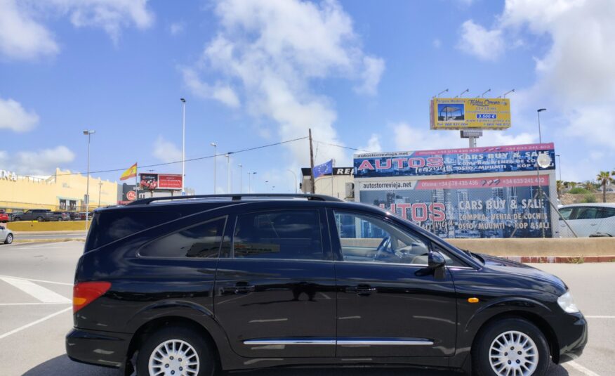 SSANGYONG RODIUS 2.7 DIESEL 165 CV 213.000 KM 2009 AUTOMATICO 7 PLAZAS