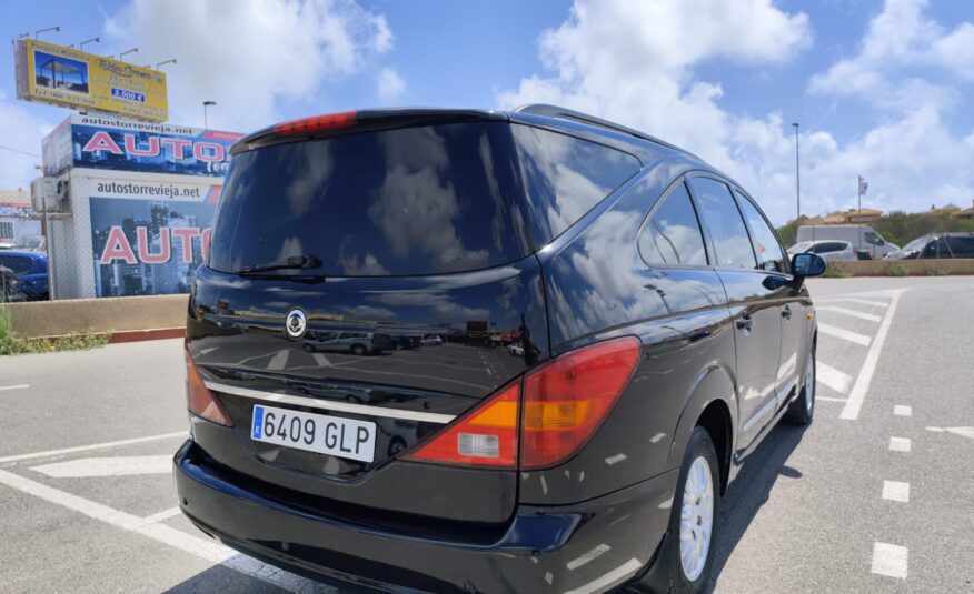 SSANGYONG RODIUS 2.7 DIESEL 165 CV 213.000 KM 2009 AUTOMATICO 7 PLAZAS