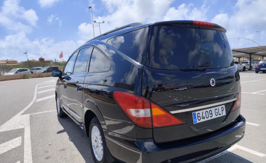 SSANGYONG RODIUS 2.7 DIESEL 165 CV 213.000 KM 2009 AUTOMATICO 7 PLAZAS