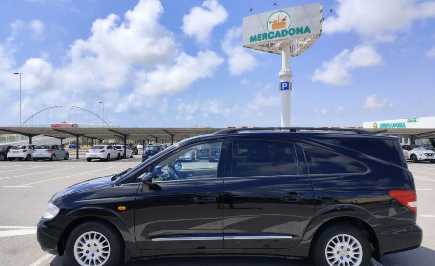 SSANGYONG RODIUS 2.7 DIESEL 165 CV 213.000 KM 2009 AUTOMATICO 7 PLAZAS