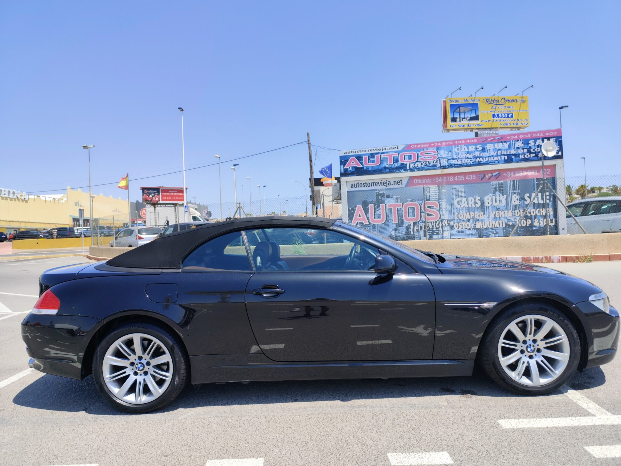 BMW 630i 3.0 GASOLINA 258 CV 197.000 KM 2006 AUTOMATICO CABRIO