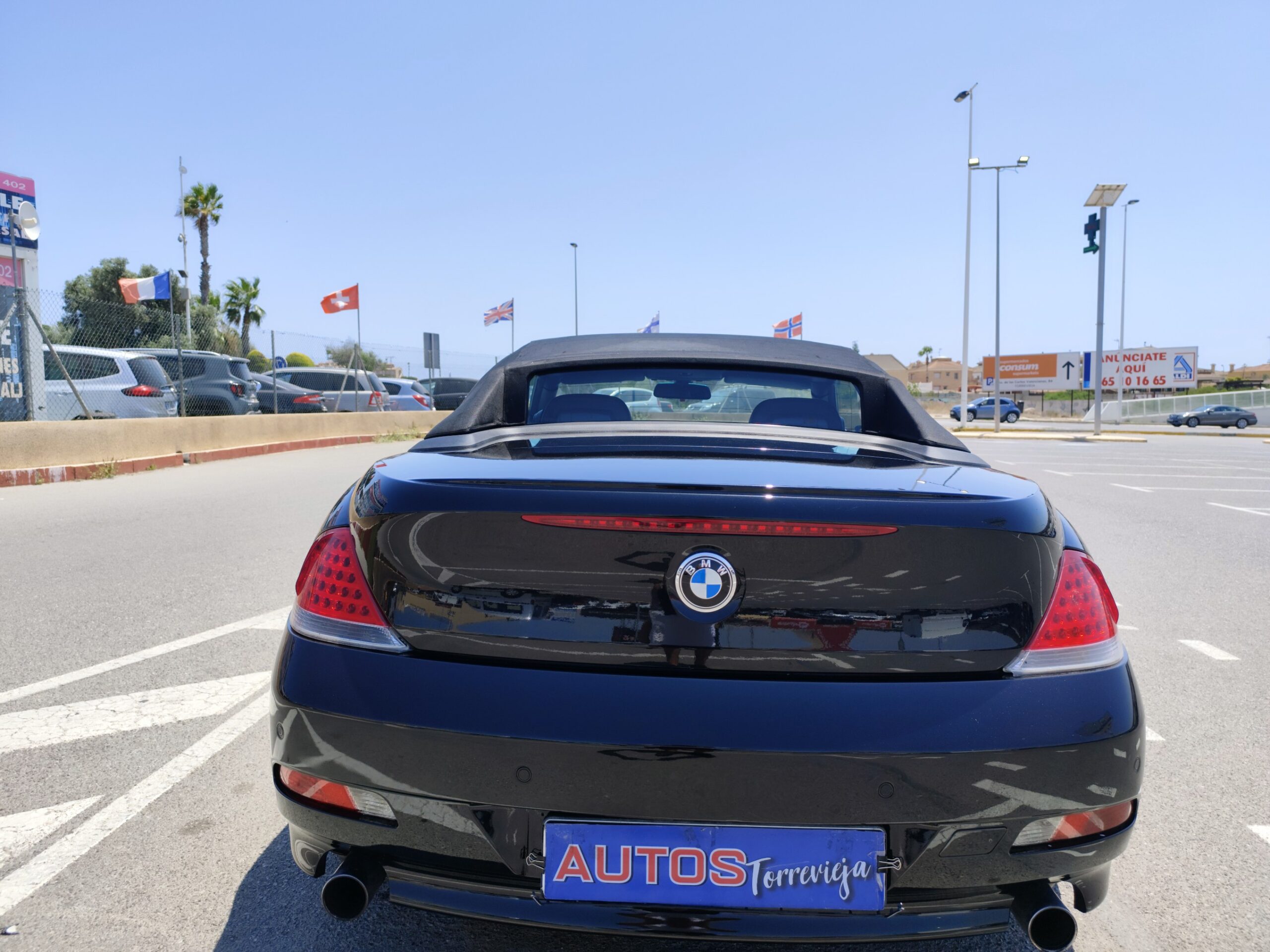 BMW 630i 3.0 GASOLINA 258 CV 197.000 KM 2006 AUTOMATICO CABRIO