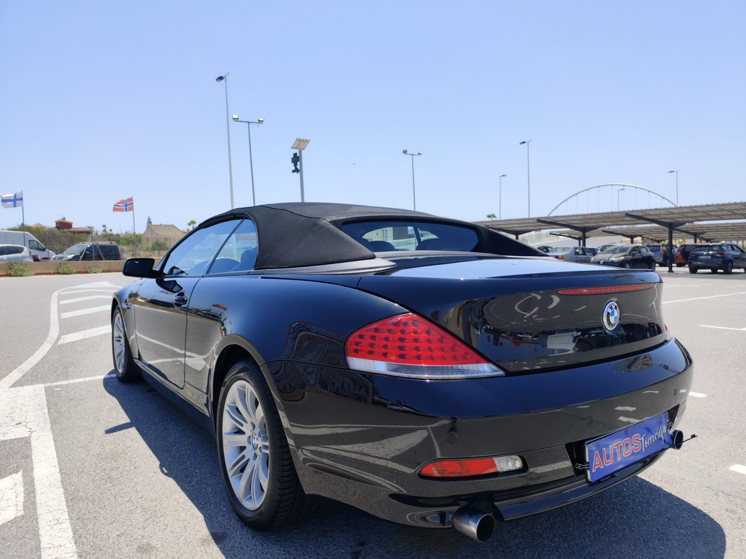 BMW 630i 3.0 GASOLINA 258 CV 197.000 KM 2006 AUTOMATICO CABRIO