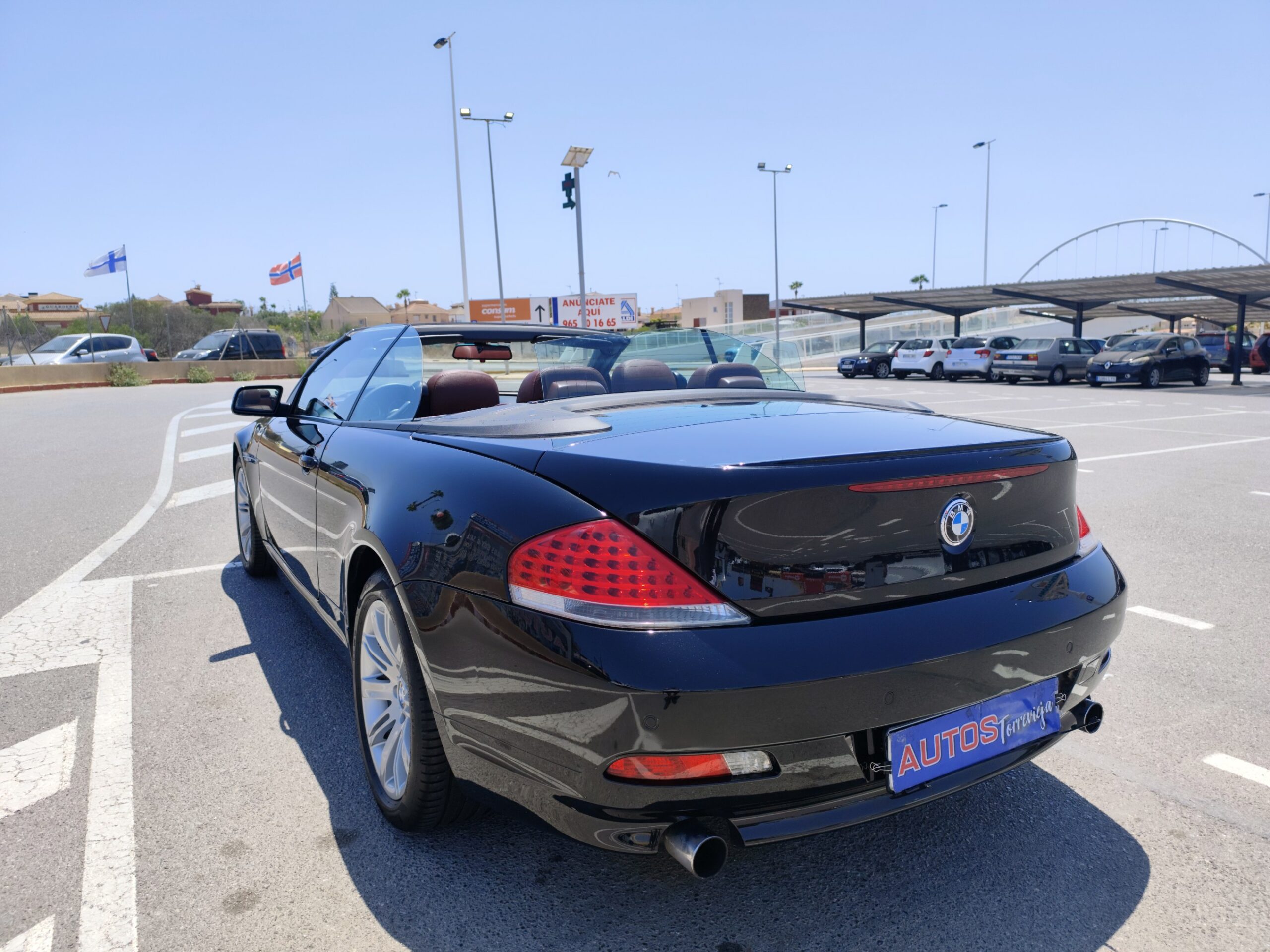 BMW 630i 3.0 GASOLINA 258 CV 197.000 KM 2006 AUTOMATICO CABRIO