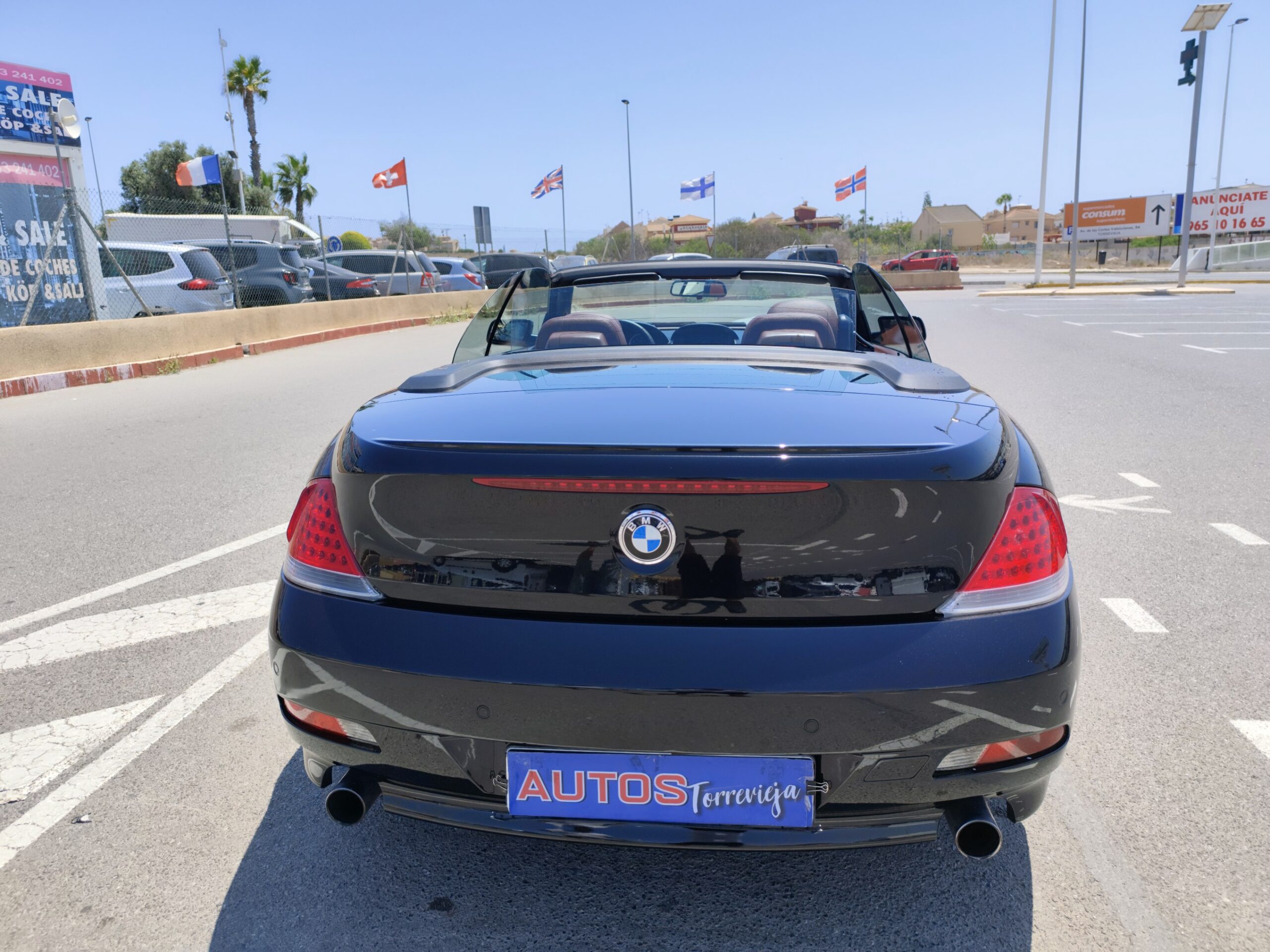 BMW 630i 3.0 GASOLINA 258 CV 197.000 KM 2006 AUTOMATICO CABRIO