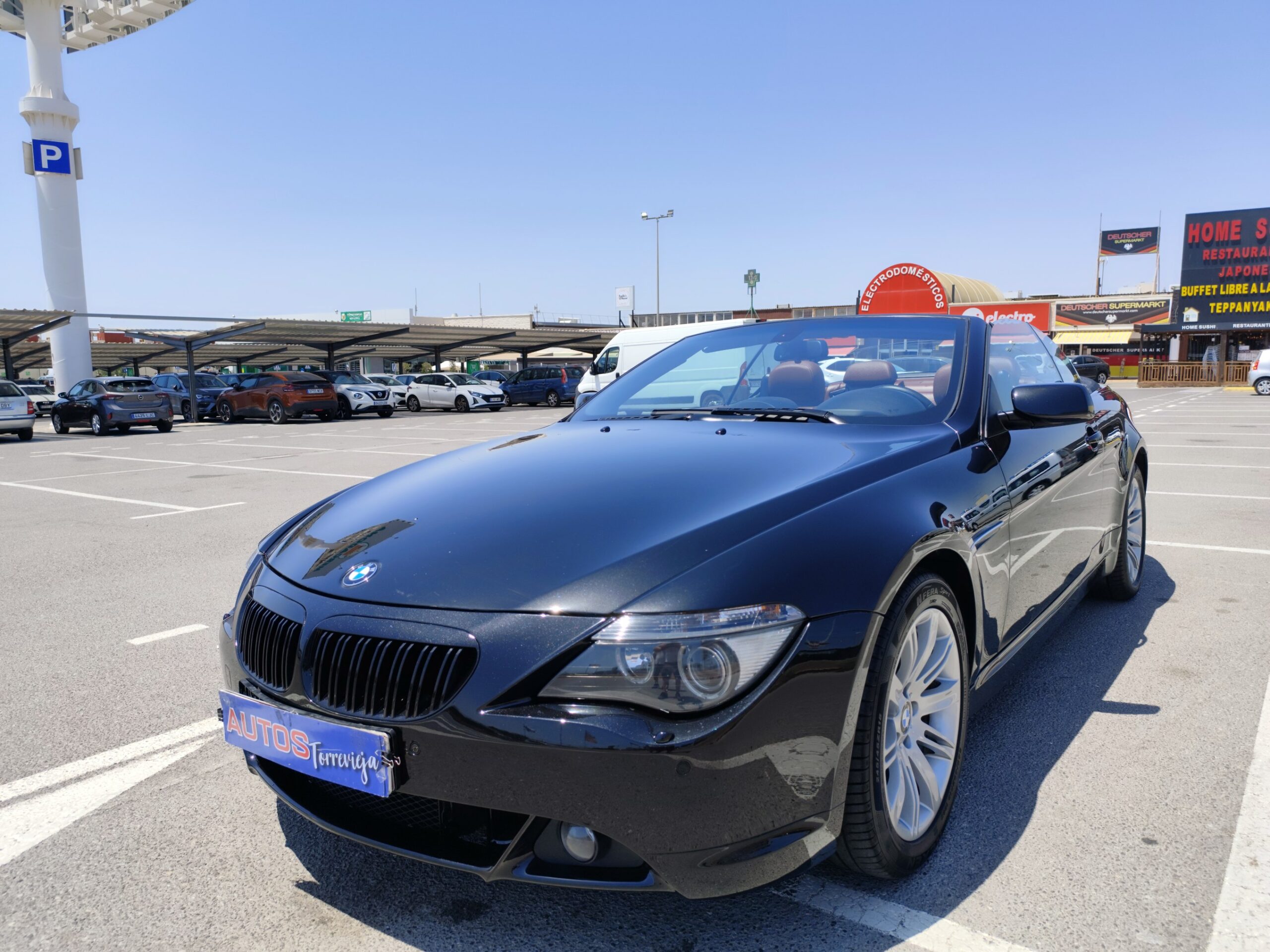 BMW 630i 3.0 GASOLINA 258 CV 197.000 KM 2006 AUTOMATICO CABRIO