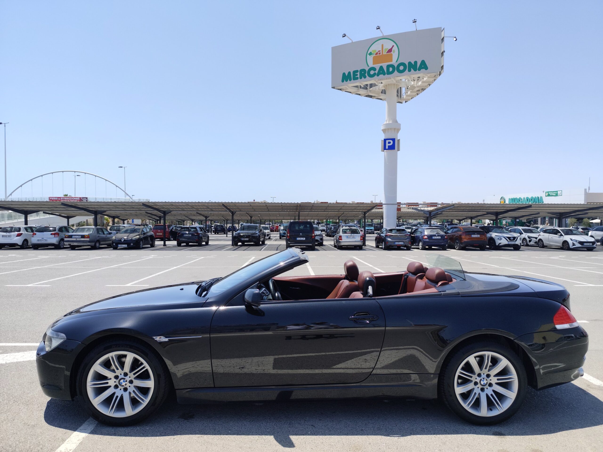 BMW 630i 3.0 GASOLINA 258 CV 197.000 KM 2006 AUTOMATICO CABRIO