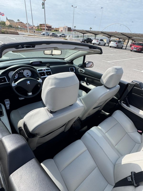 PEUGEOT 307 2.0 GASOLINA 140 CV 175.000 KM 2005 AUTOMATICO CABRIO