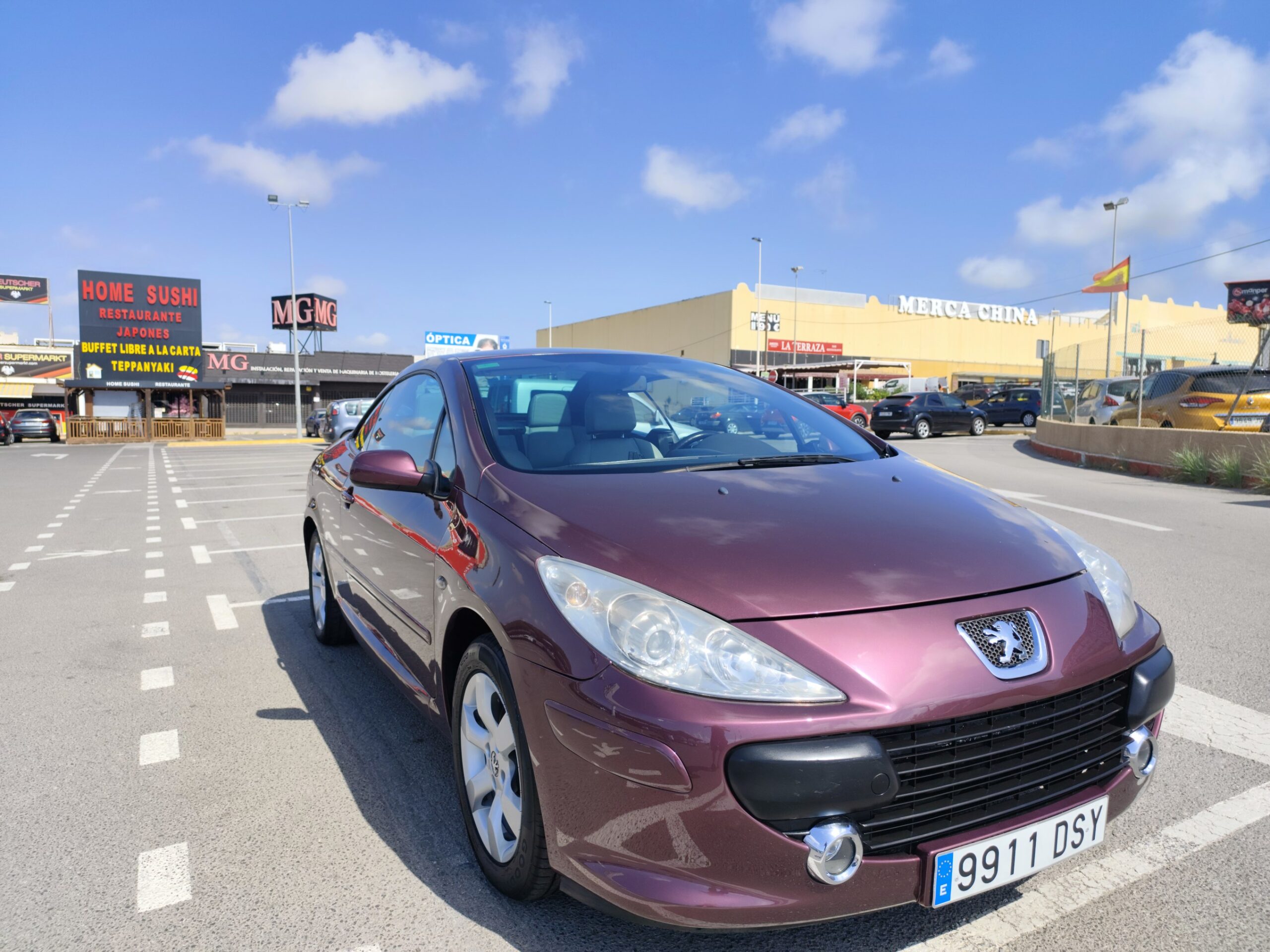 PEUGEOT 307 2.0 GASOLINA 140 CV 175.000 KM 2005 AUTOMATICO CABRIO