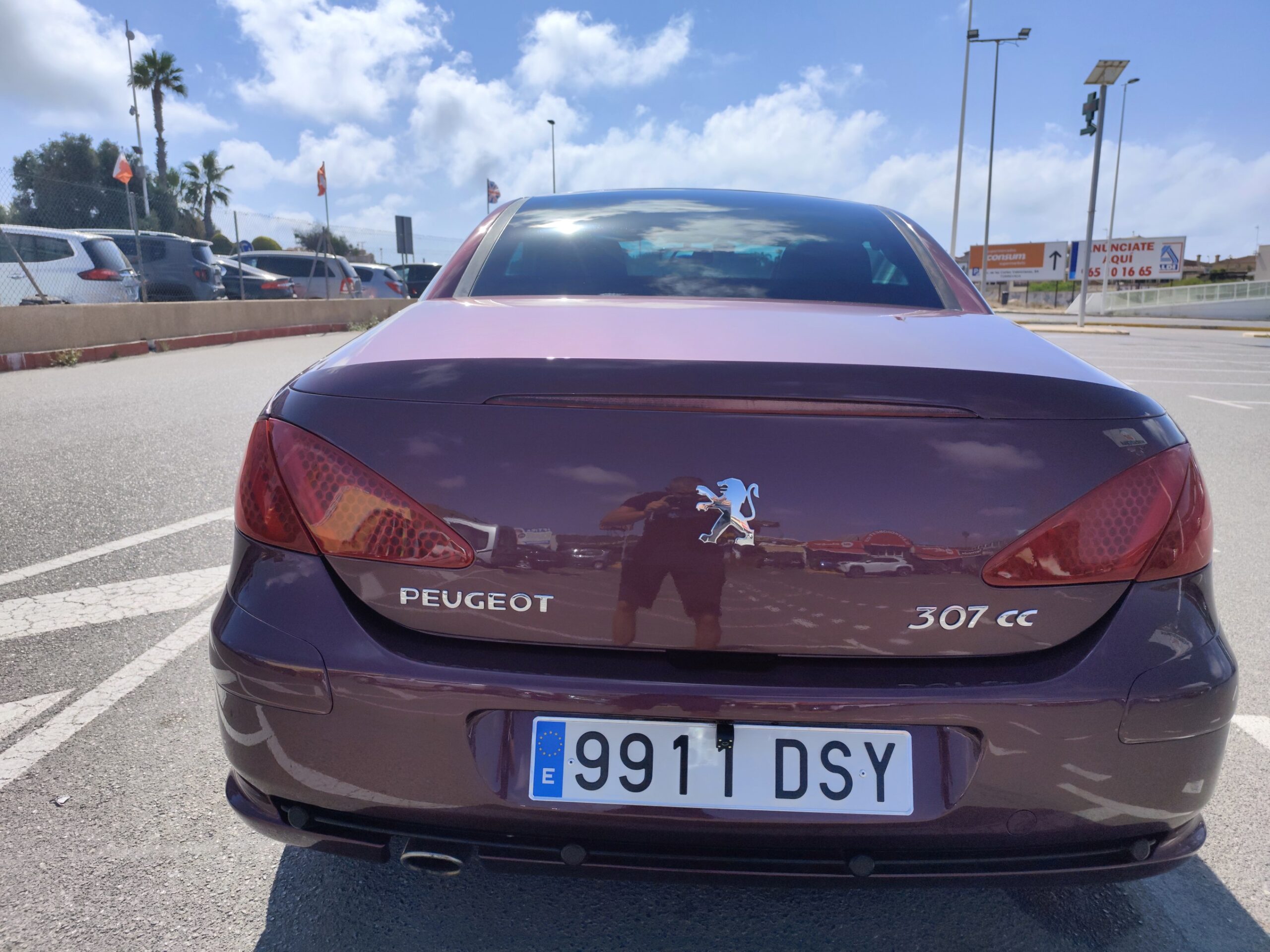 PEUGEOT 307 2.0 GASOLINA 140 CV 175.000 KM 2005 AUTOMATICO CABRIO