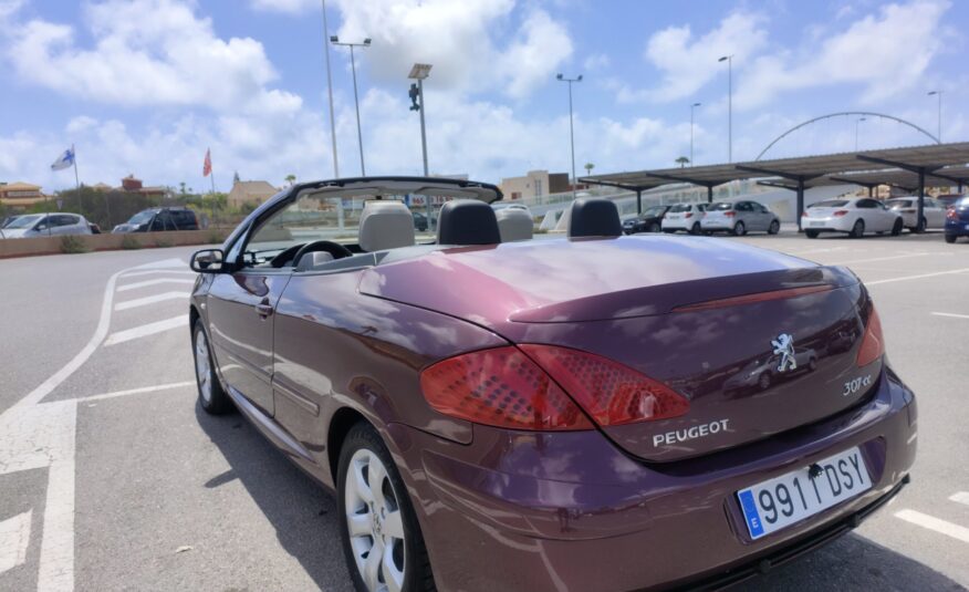 PEUGEOT 307 2.0 GASOLINA 140 CV 175.000 KM 2005 AUTOMATICO CABRIO
