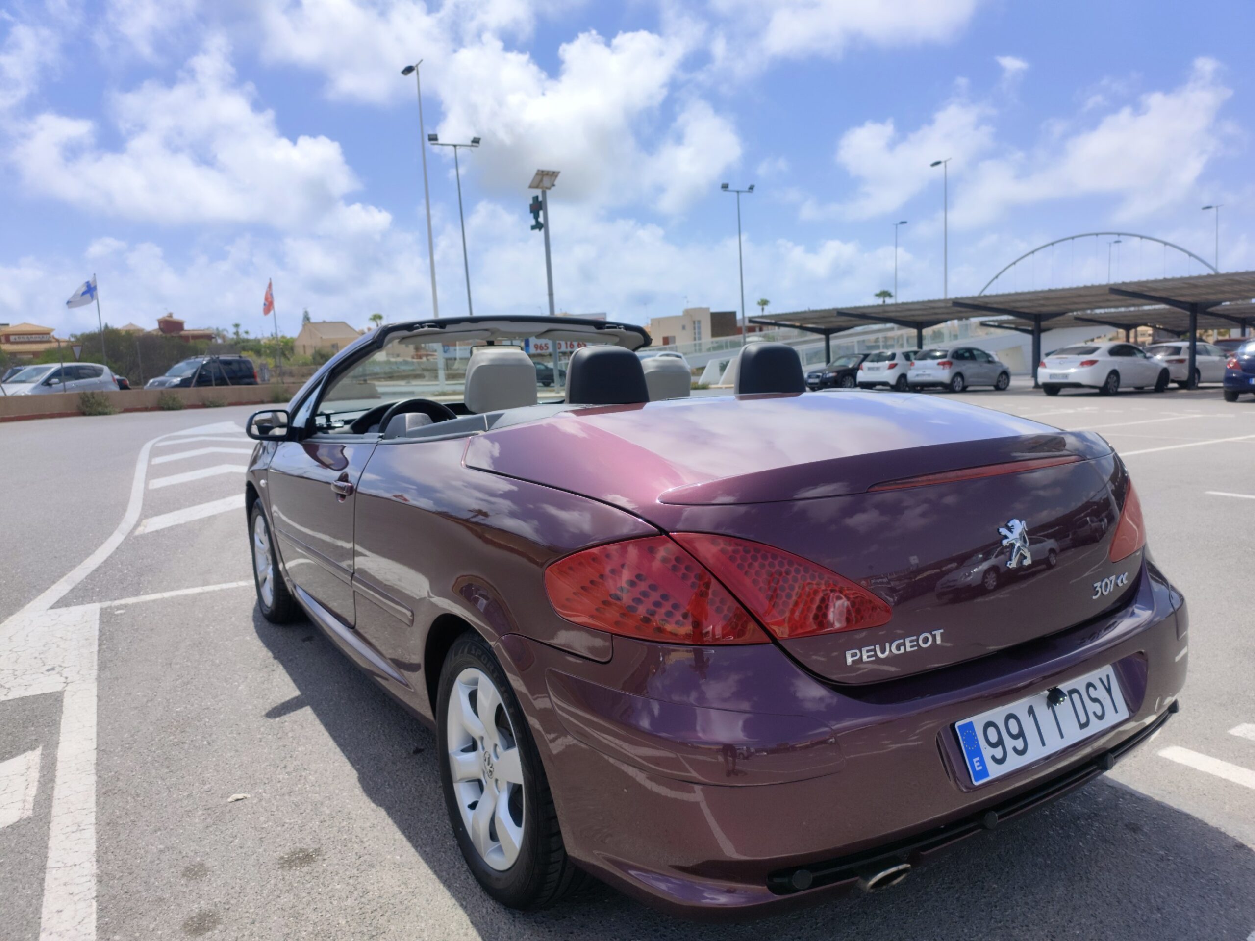 PEUGEOT 307 2.0 GASOLINA 140 CV 175.000 KM 2005 AUTOMATICO CABRIO
