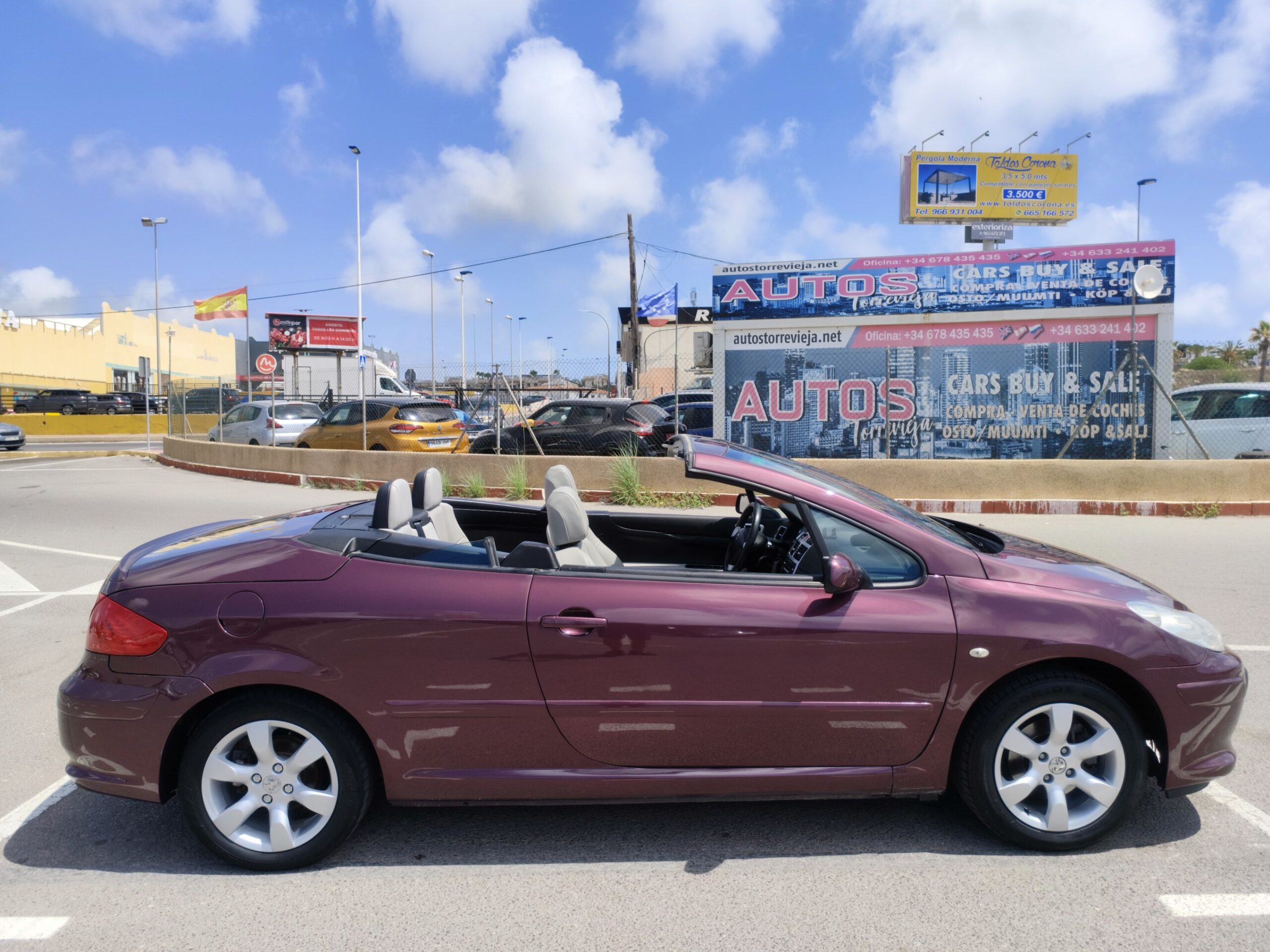 PEUGEOT 307 2.0 GASOLINA 140 CV 175.000 KM 2005 AUTOMATICO CABRIO