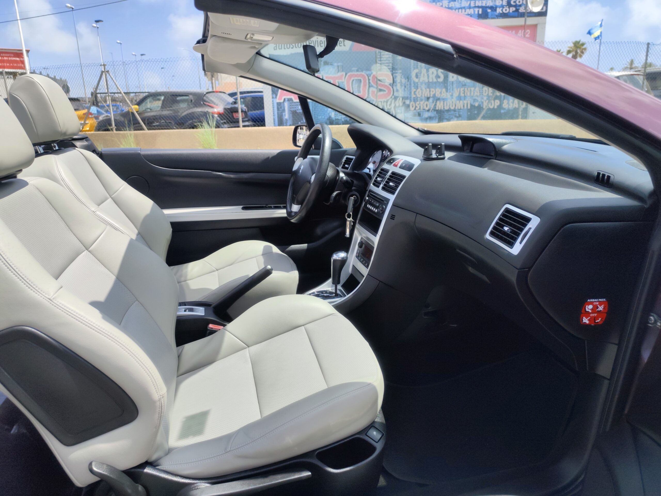 PEUGEOT 307 2.0 GASOLINA 140 CV 175.000 KM 2005 AUTOMATICO CABRIO