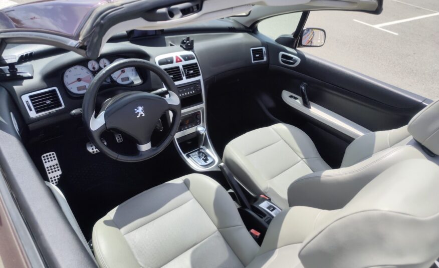 PEUGEOT 307 2.0 GASOLINA 140 CV 175.000 KM 2005 AUTOMATICO CABRIO