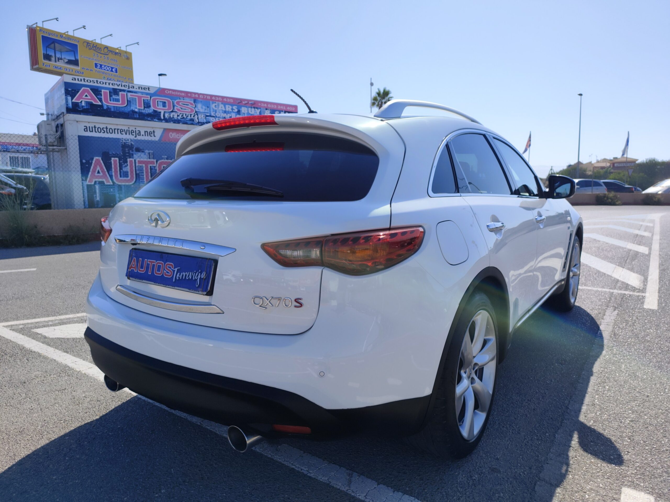 INFINITI QX-70S 3.0 DIESEL 238 CV 2013 180.000 KM AUTOMATICO