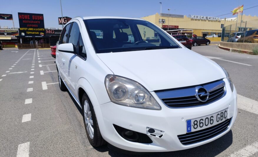OPEL ZAFIRA 1.9 DIESEL 150 CV 210.000 KM 2008 AUTOMATICO 7 PLAZAS