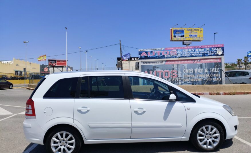 OPEL ZAFIRA 1.9 DIESEL 150 CV 210.000 KM 2008 AUTOMATICO 7 PLAZAS