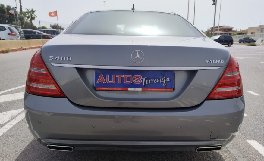 MERCEDES-BENZ S400 HYBRID 3.5 GASOLINA 280 CV 222.000 2010 AUTOMATICO
