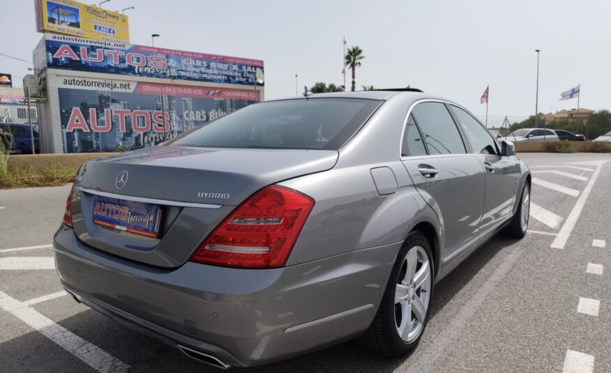 MERCEDES-BENZ S400 HYBRID 3.5 GASOLINA 280 CV 222.000 2010 AUTOMATICO