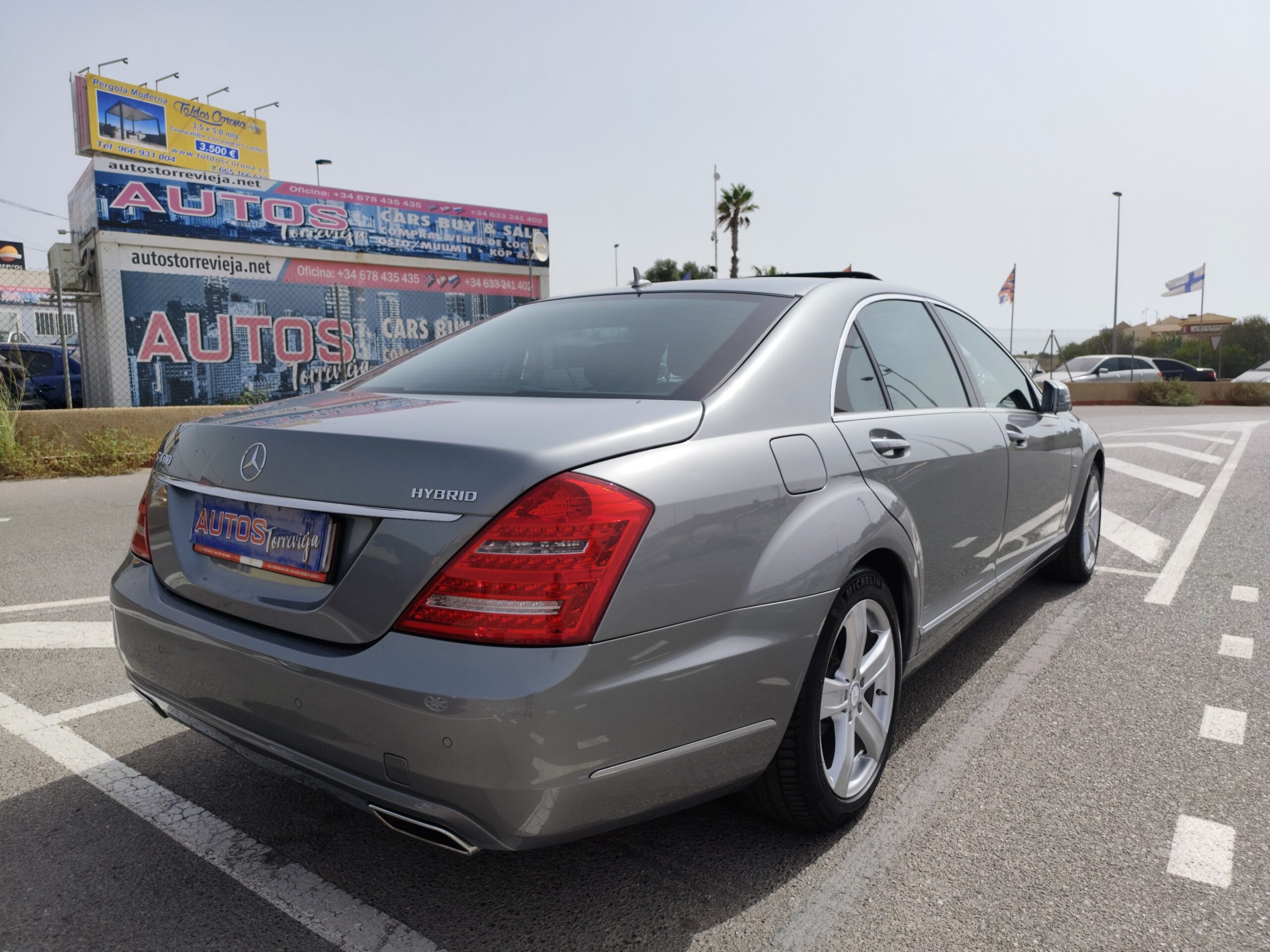 MERCEDES-BENZ S400 HYBRID 3.5 GASOLINA 280 CV KM 222.000 2010 AUTOMATICO