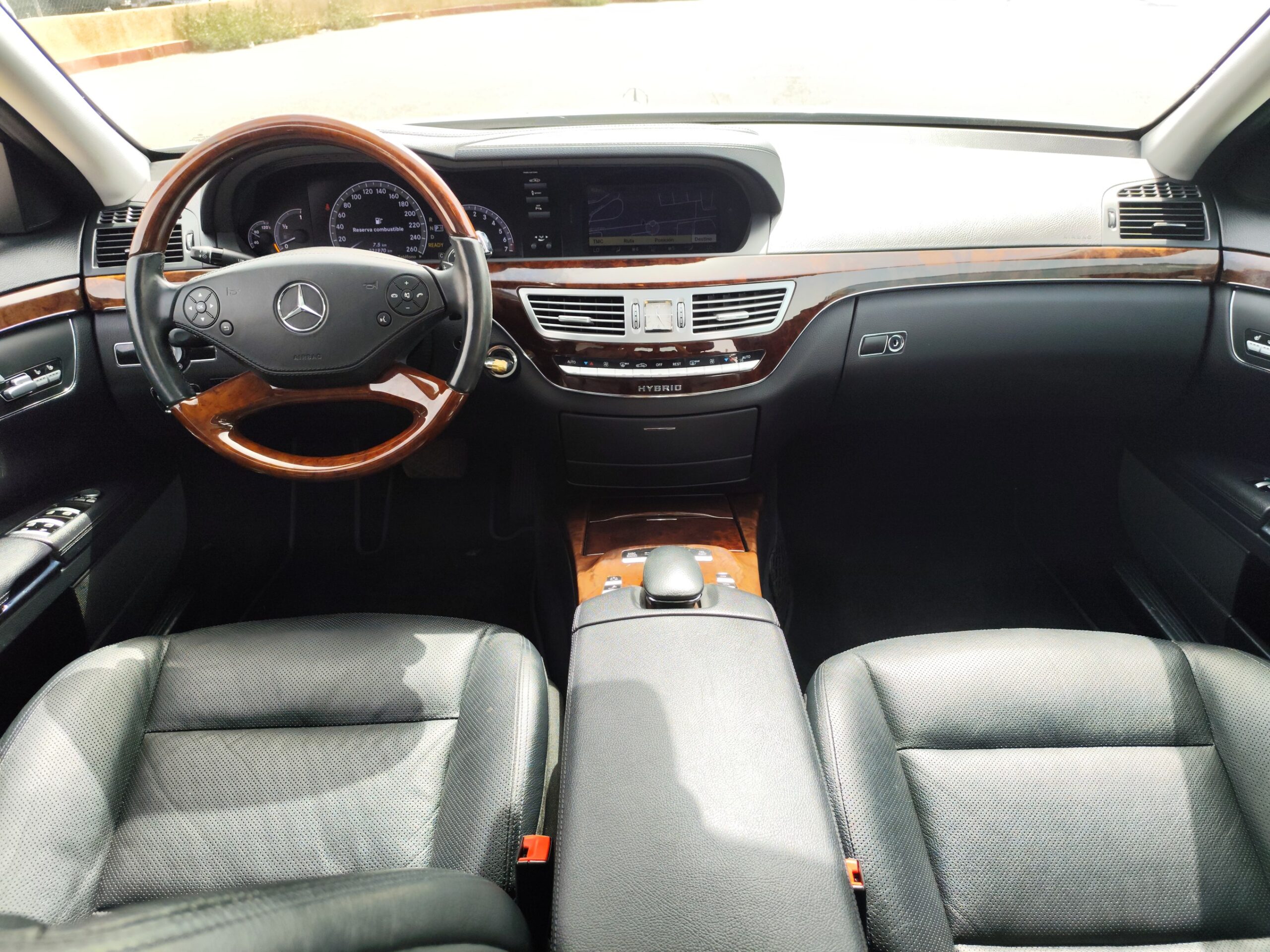 MERCEDES-BENZ S400 HYBRID 3.5 GASOLINA 280 CV KM 222.000 2010 AUTOMATICO