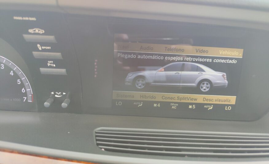 MERCEDES-BENZ S400 HYBRID 3.5 GASOLINA 280 CV 222.000 2010 AUTOMATICO