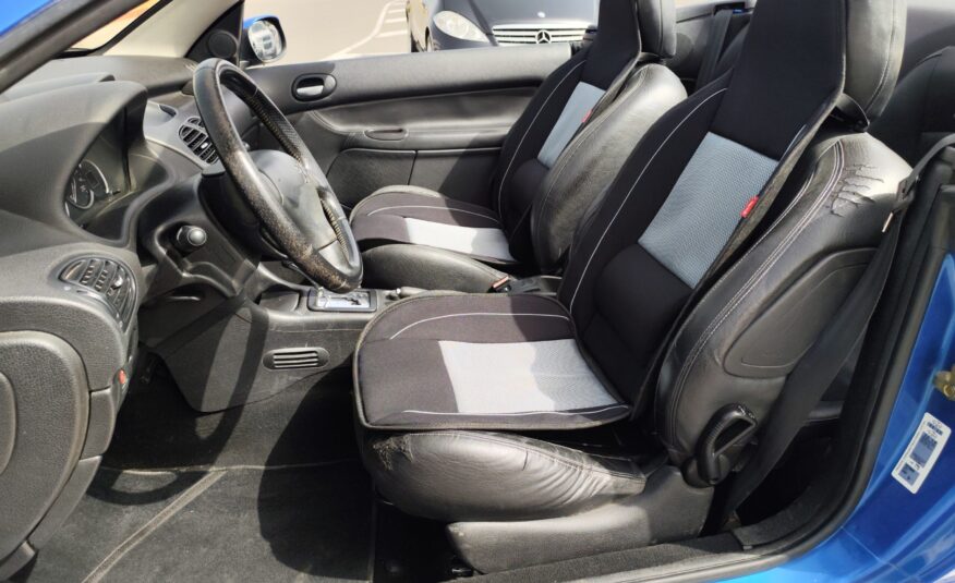 PEUGEOT 206cc 1.6 GASOLINA 109 CV 153.000 KM 2006 AUTOMATICO
